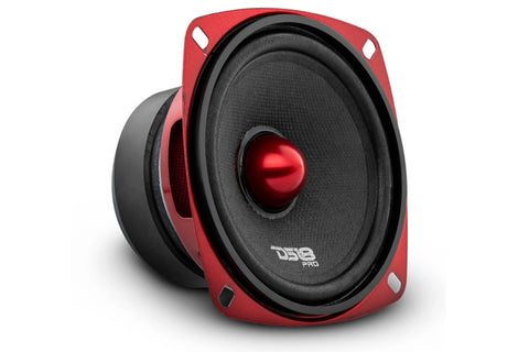 DS18 PRO-X 4" Mid Range Speaker w/ Bullet 100W RMS 4 Ohm (Each)