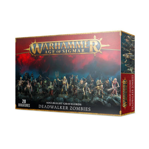 Games Workshop Warhammer Age of Sigmar Soulblight Gravelords Deadwalker Zombies