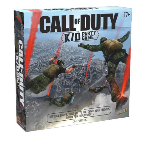 Wilder Games Call Of Duty K/D Party Board Game 3-5 Players Play Set 17y+