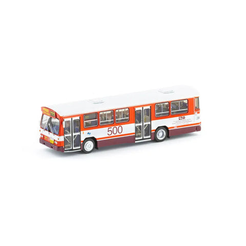 HO Mercedes-Benz O305 MkII Bus PTC 500th HO Bus Red/White