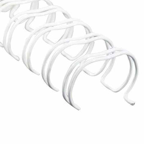 Fellowes Pack 100 Wire Binding Comb 34 Loop 14.3mm A4 (White)