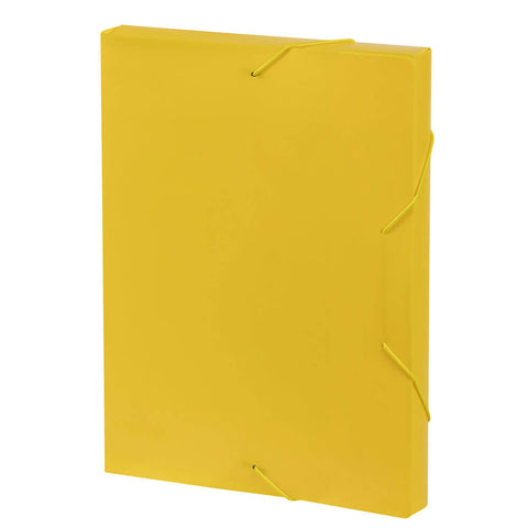 Marbig Document Box (A4) - Yellow