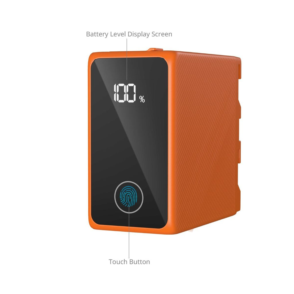 SmallRig NP-F970 USB-C Rechargeable Camera Battery (Orange) - JB Hi-Fi