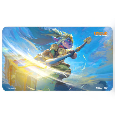 Universus Riftbound: League of Legends TCG - Unleashed Playmat: Poppy, Keeper of the Hammer
