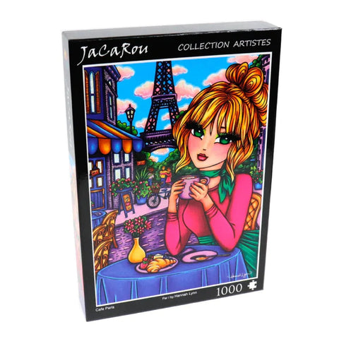 Jacarou 1000pc Cafe Paris Puzzle