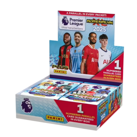 PANINI Adrenalyn PLUS 2024/2025 EPL Soccer Cards Booster Box