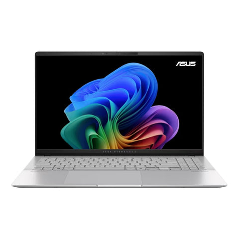 ASUS Vivobook S15 Copilot+ PC 15.6" 120Hz OLED Laptop Snapdragon X Plus X1P-42-100 16GB 1TB Cool Silver [~Refurbished: Excellent]