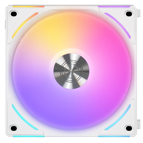 Lian Li Unifan AL140 V2 140mm 1600RPM ARGB PWM Fan (White) [1 Pack]