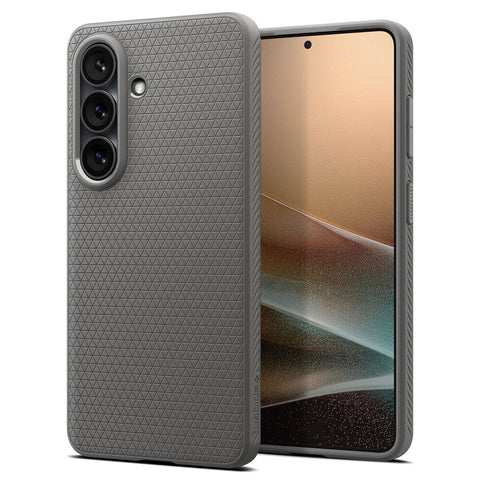 Spigen Galaxy S26 Plus Liquid Air Case (Marble Grey)