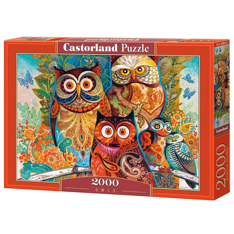 Castorland 2000-Pieces Owls Puzzle