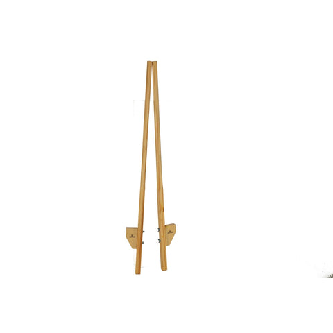 Jenjo Games Wooden Walking Stilts - 180cm with 3 Platforms