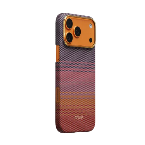 PITAKA Aramid Fibre Sunset2.0-California Dream 02 Edge Case for iPhone 17 Pro Max