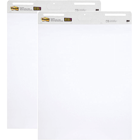 Post-It 559 Easel Pad 635x762mm White Pack 2