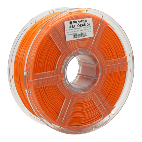 ASA 3D Printing Filament - Orange