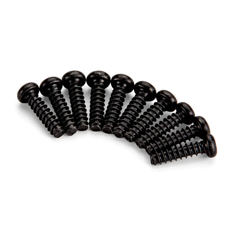 Atrek 2.6x10mm Coarse Thread Binder Head Screws 10Pcs