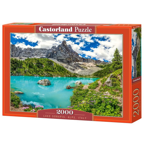 Castorland 2000-Pieces Lake Sorapis Puzzle