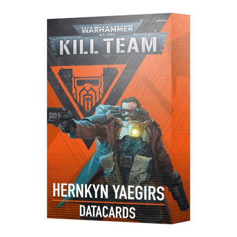 Games Workshop Warhammer 40K Kill Team Hernkyn Yaegirs Datacards