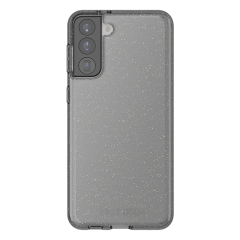 Ugly Rubber Samsung s21 Plus Vogue Glitter Infused Armor Case (Black)