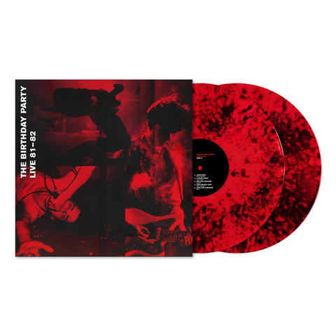 Live 81-82 (Transparent Red w/Black Dust Colour Vinyl)