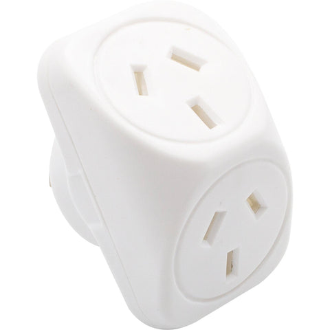 Moki Angled Double Adaptor