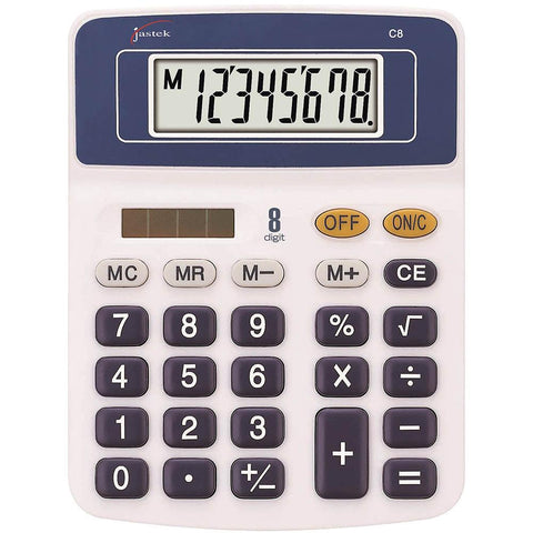 Jastek 0398420 Compact Calculator (Blue)