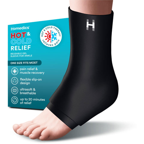 Homedics Hot & Cold Relief Gel Sleeve for Ankle