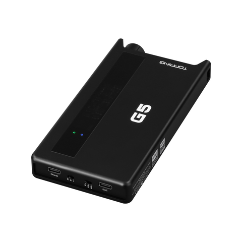 Topping G5 Portable DAC and Headphone Amplifier (Black)
