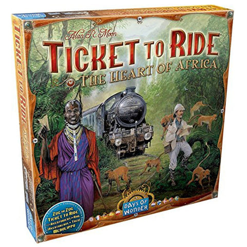 Days Of Wonder Ticket to Ride Heart of Africa Expansion