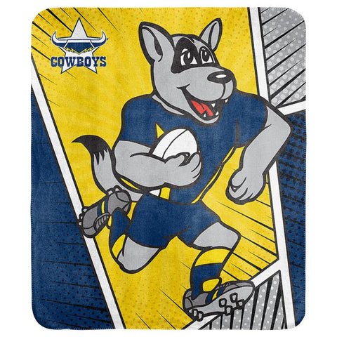 NRL - North Queensland Cowboys - Coral Fleece Rug