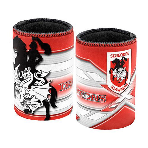 NRL - St. George Illawarra Dragons - Logo Can Cooler/ Stubby Holder