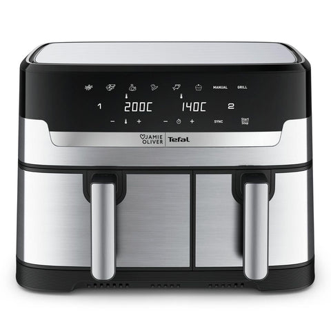 Tefal Jamie Oliver 8.3L Dual Easy Fry & Grill XXL Air Fryer