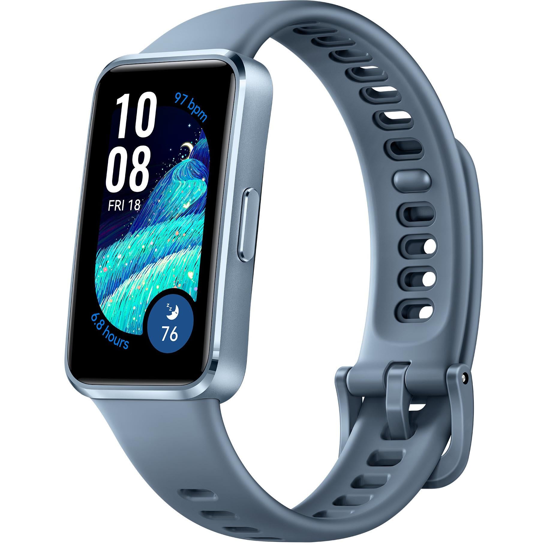 Huawei Band 10 Fitness Tracker Watch (Blue) JB Hi-Fi