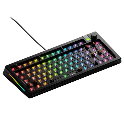 Glorious GMMK 3 PRO 75% Barebones Wired Gaming Keyboard (Black)
