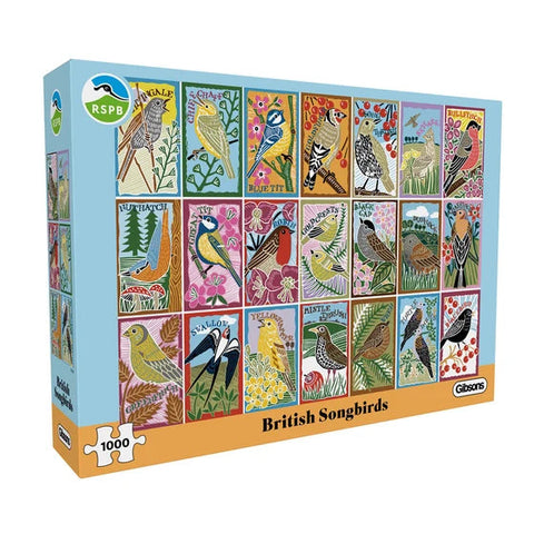 Gibsons 1000pc RSPB: British Songbirds Puzzle
