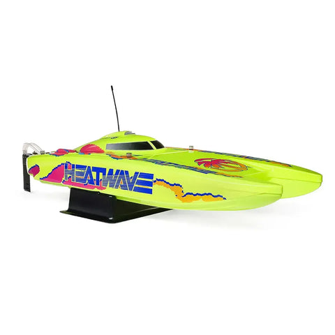 Pro Boat Blackjack 24" Catamaran Brushless Electric RC Speed Boat - Yellow
