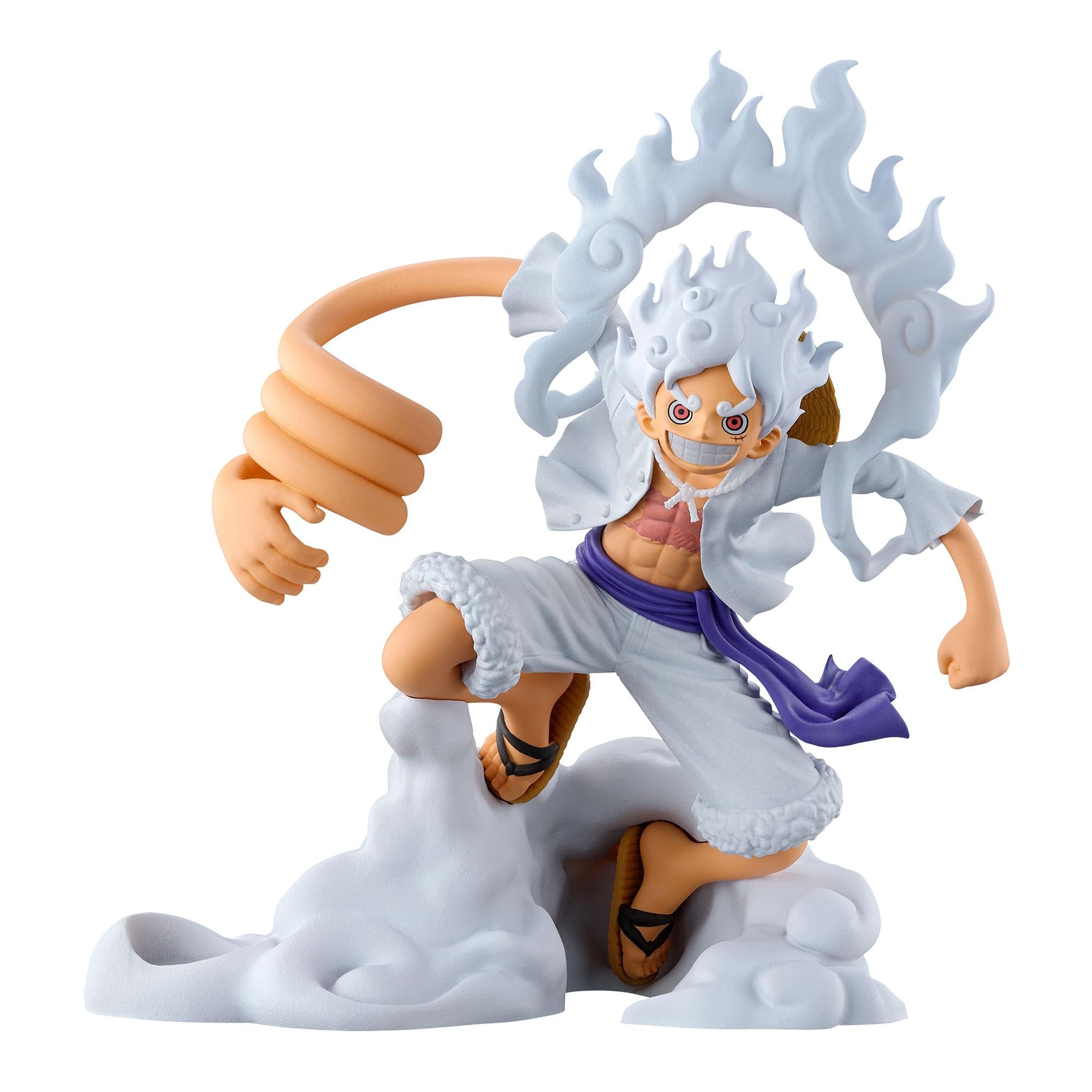 One Piece - Monkey D. Luffy Gear 5 Figure - JB Hi-Fi