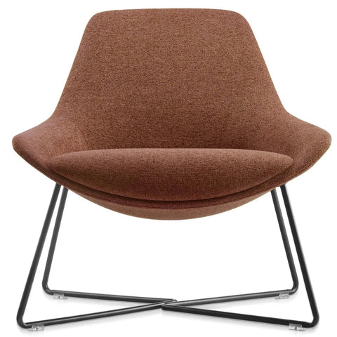 Rapidline Lutie Cross Lounge Chair (Rust)