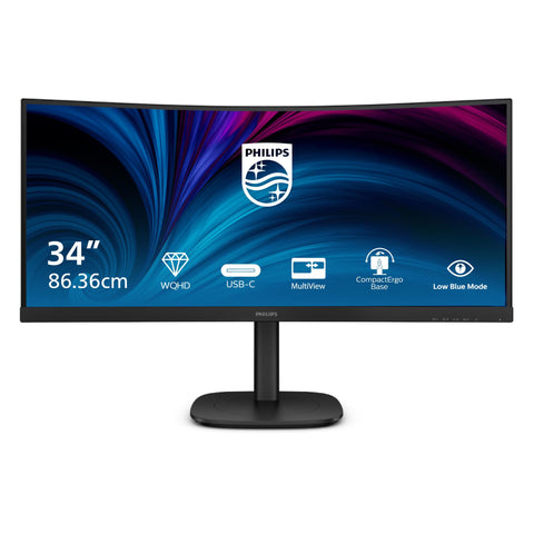Philips 34B2U3600C 34" WQHD 120Hz Monitor with USB-C