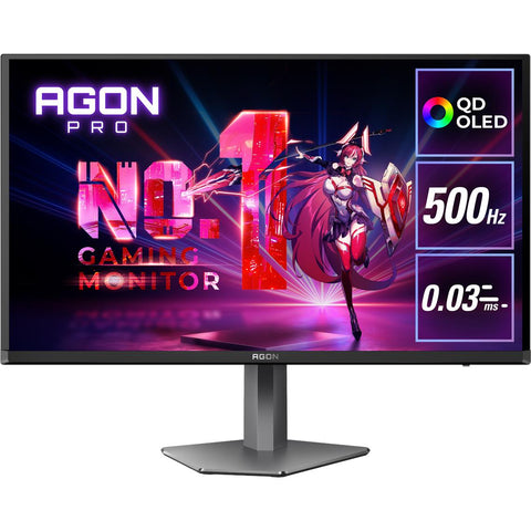 AOC AGON AG276QKD2/75 27" QHD 500Hz QD-OLED Gaming Monitor