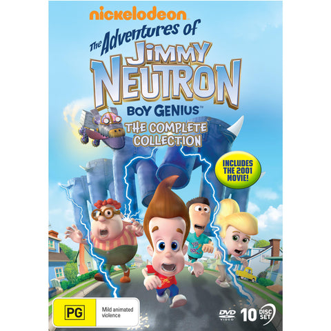 Jimmy Neutron Boy Genius- Complete Film & TV Collection