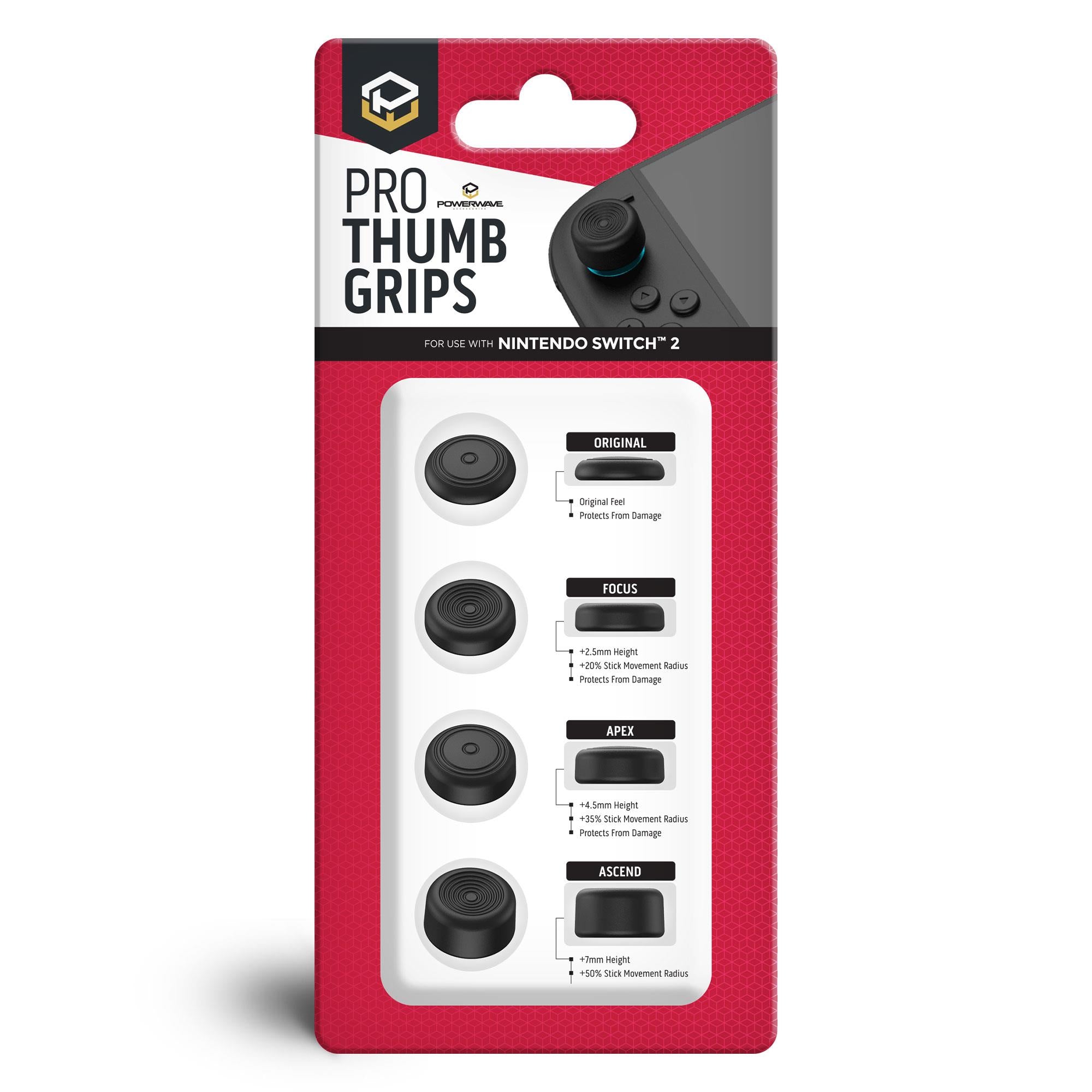 Powerwave Pro Thumb Grips for Nintendo Switch JB Hi-Fi