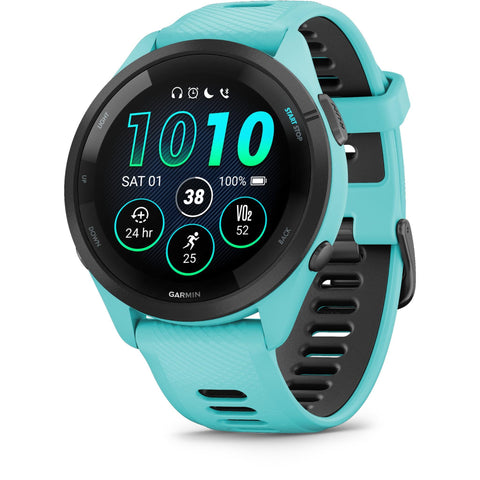 Garmin Forerunner® 265 Sports Watch (Aqua)