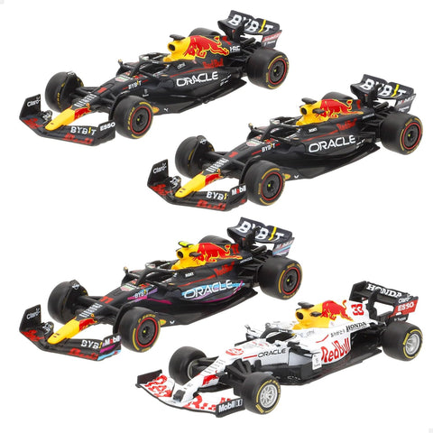 Bburago 1/43 Red Bull F1 RB16/18/19 Gift Set (4pcs)