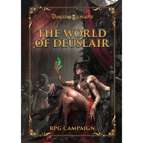 Dungeons & Dragons Dungeons & Lasers: The World Of Deuslair: Rpg Campaign Hardcover