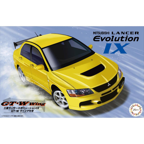 Fujimi 1/24 Mitsubishi Lancer Evolution IX GSR (with GT Wing) (ID-329)