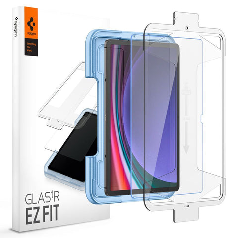 Spigen Samsung Galaxy Tab S10 FE/S9 FE/ S9 EZ Fit GLAS.tR Slim 1PC Glass Screen Protector (Clear)