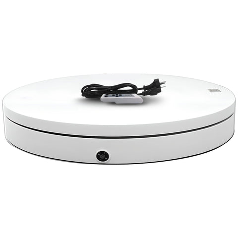 Christabelle 80cm 200kg Commercial Electric Shop Turntable Platform (White)