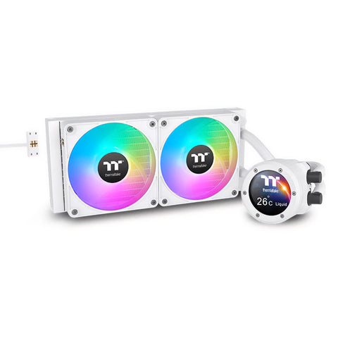 Thermaltake TH280 V2 Ultra EX ARGB 280mm AIO Liquid CPU Cooler (Snow)