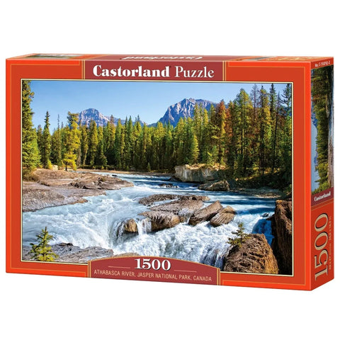 Castorland 1500-Pieces Athabasca River Jasper Canada Puzzle