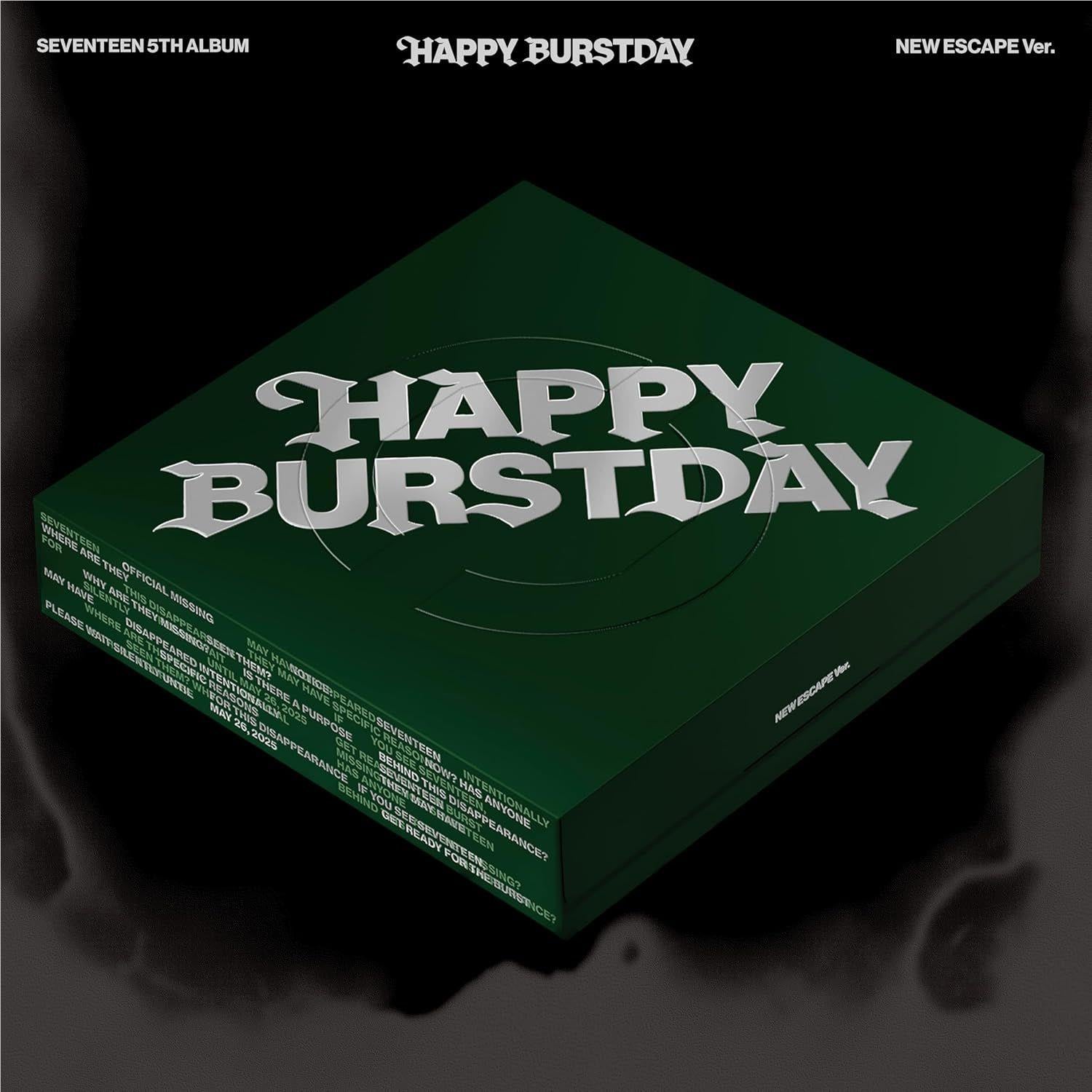 5th Studio Album 'Happy Burstday' (New Escape Ver.) (Import